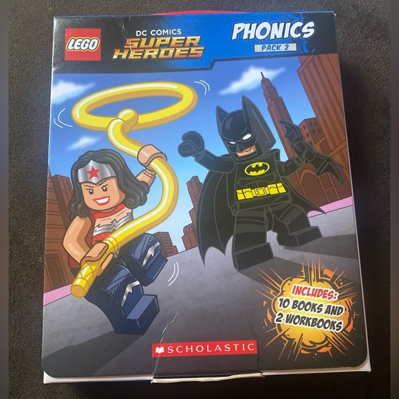 LEGO DC Comics Super Heroes Phonics Pack 2 - Picture 1 of 4